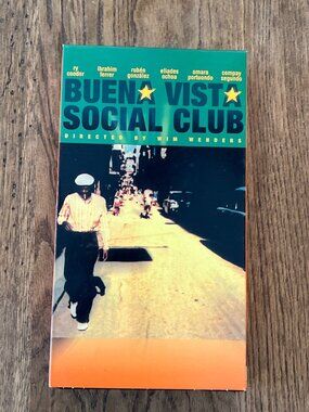 Buena Vista Social Club 1999 Movie VHS World Circuit Records Pre-Owned